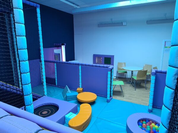 sensory room with seating